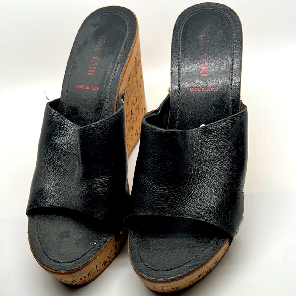 MiuMiu wedges